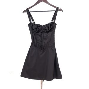 House of CB | Dresses | House Of Cb Leola Black Vegan Leather Mini Dress  Nwot | Poshmark